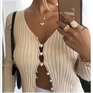 Parisian chic knit top